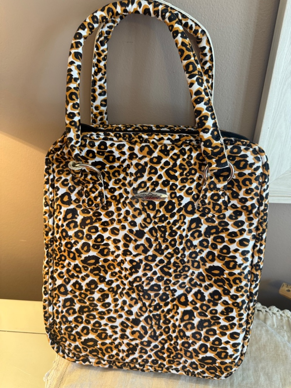 New Preserve Leopard print  Jewelry Tote. Travel Bag - Picture 15 of 15